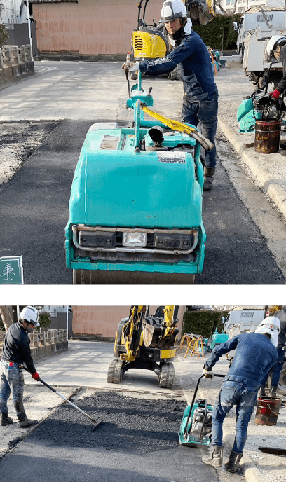 舗装工事の仕事について